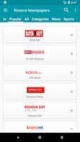 Kosovo Newspaper - Kosovo News App Free スクリーンショット 1