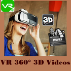 VR Videos 3D 360° Videos App ícone