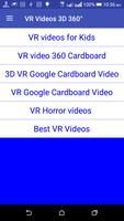 VR Videos 3D 360° Videos App পোস্টার