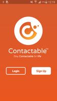 Contactable App पोस्टर