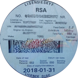 License Disc Renewal - Reminde