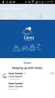 Ceres Tourism Affiche