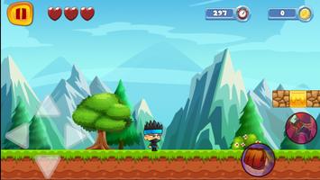 Classic Platform Game - Super Ninja captura de pantalla 2