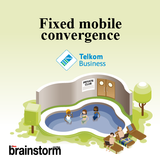 Fixed mobile convergence icône