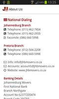 Johannesburg Movers скриншот 2