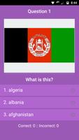 Flags of the World Quiz Guess Game Name and Flags capture d'écran 2