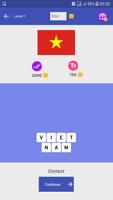 Flag Quiz - Country Flags Quiz & Trivia Game الملصق