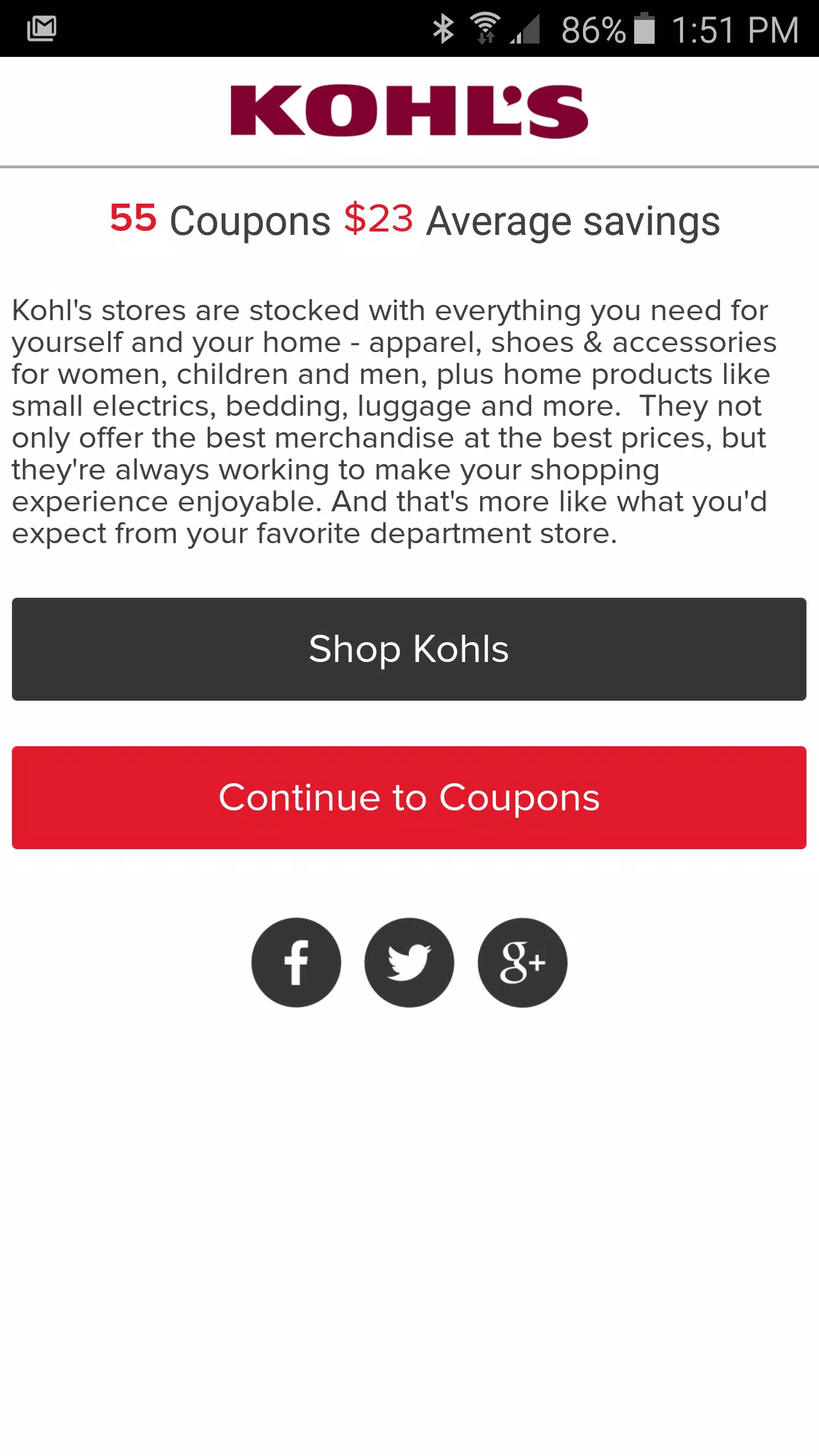 Kohl's - Shopping & Discounts - APK Download for Android