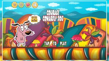 Courage Cowardly Adventure Dog Cartaz