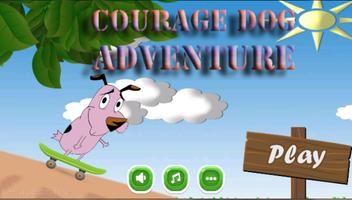 courage dog adventure Affiche