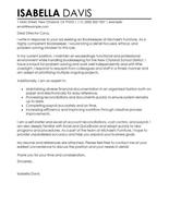 Cover Letter Templates capture d'écran 1