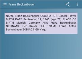 Franz Beckenbauer capture d'écran 3