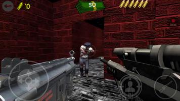 Escape Dark Corridors 3D kill captura de pantalla 1