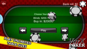 VarX Poker capture d'écran 3
