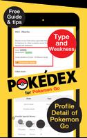 برنامه‌نما Pokédex for Pokémon GO عکس از صفحه