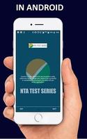 NTA Student-Test Series JEE, NEET poster