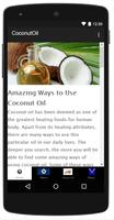 Coconut Oil Secrets Plakat