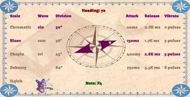 Compass Theremin capture d'écran 1