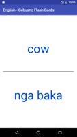 Eng Cebuano Flash Cards 截圖 2