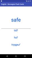 Eng Norwegian Flash Cards screenshot 3