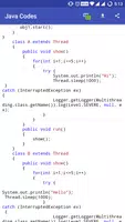 Java Codes تصوير الشاشة 3
