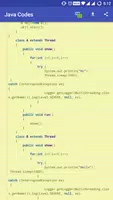 Java Codes تصوير الشاشة 2