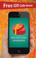 Free Gift Code Generator Plakat