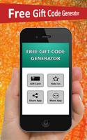 Free Gift Code Generator captura de pantalla 1