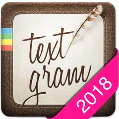 Textgram - write on photos アプリダウンロード