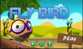 fly bird الملصق