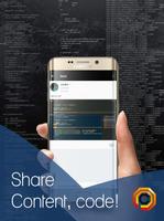 Coder Chat Poster