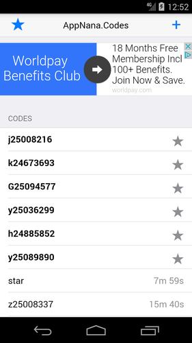AppNana Codes APK for Android Download