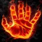 Hand of Fire Live Wallpaper simgesi