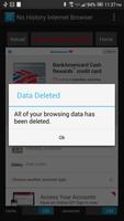 No History Internet Browser+ اسکرین شاٹ 2