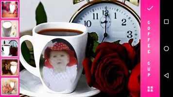 कॉफी कप फ्रेम्स स्क्रीनशॉट 1