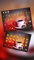 Coffee Date Keyboard Affiche