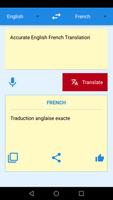 English to French Translation capture d'écran 1