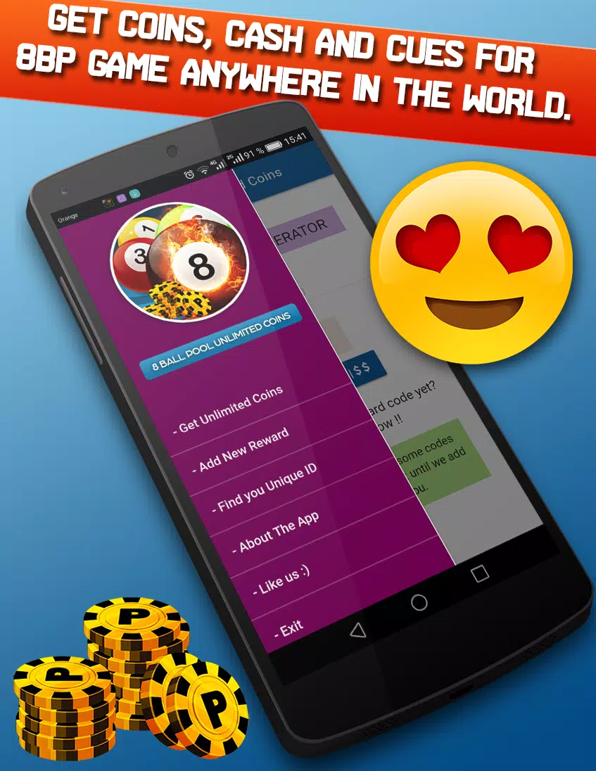 moedas grátis para 8 Ball Pool - Baixar APK para Android