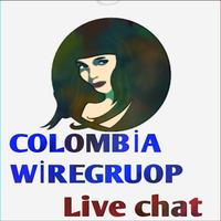 برنامه‌نما Colombia wiregruop live chat عکس از صفحه