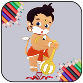 Little Hanuman Color Book-KIDS icon