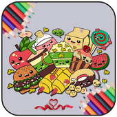 Food Color Book icon