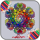 Flowers Color Book icon