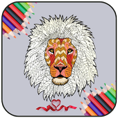 Lion Color Book icon
