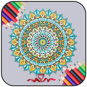 Mandalas Color Book icon