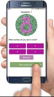 Color Blindness Test پوسٹر