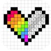 Color By Number - Sandbox Pixel Coloring Book