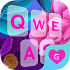 Color Flower Keyboard Theme for Girls icon