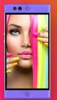 برنامه‌نما Hair Lips Eyes Color Changer عکس از صفحه