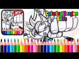 Coloring for Dragon Ball Super DBS Affiche