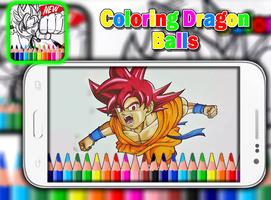 Coloring for Dragon Ball Super DBS capture d'écran 2